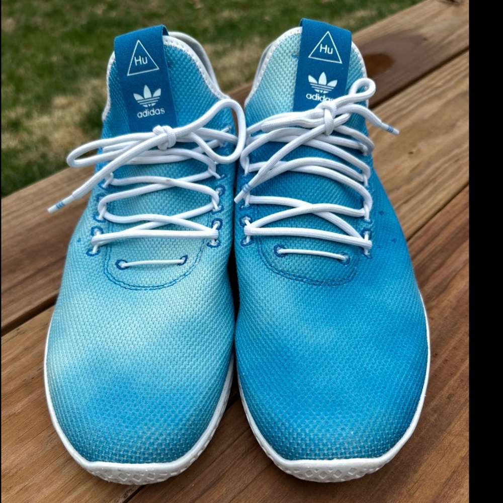 adidas x Pharrell Tennis Hu Holi 'Bright Blue' - Picture 2 of 11